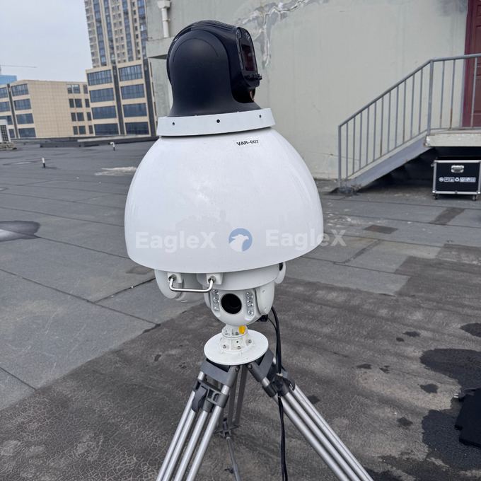 24/7 AI-Powered RF-Optoelectronic Drone Detector Deteksi, Identifikasi, dan Pelacakan Sistem 2