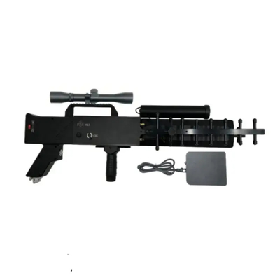 Portable Signal Jammer Untuk Drone 900MHz 1.2G 1.5G 2.4G 5.8G Anti Drone Jamming Gun
