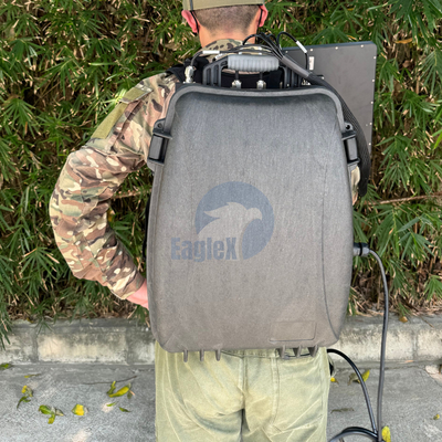 4 Channel Backpack Drone Jammer 2.4GHz 5.8GHz GPS Jammer Anti Drone UAV FPV