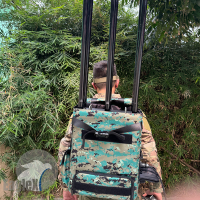 433M 900M 1.2G 1.5G 2.4G 5.8G Backpack Jammer Anti Drone Jammer sinyal Pertahanan GPS