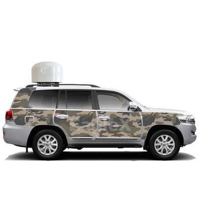 Land Cruiser Full Frequency Drone Jammer RF Amplifier Mounted Vehicle Signal Jamming Untuk Militer, Polisi, Inspeksi