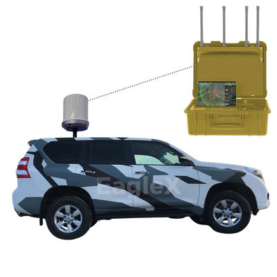 Toyota Prado Modified Vehicle Drone Deteksi dan Jamming 360 Full Airspace