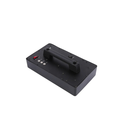 Militer Prajurit Tunggal Pertempuran 1.5GHz 2.4GHz 5.8GHz Anti Drone Jammer Perisai Portable