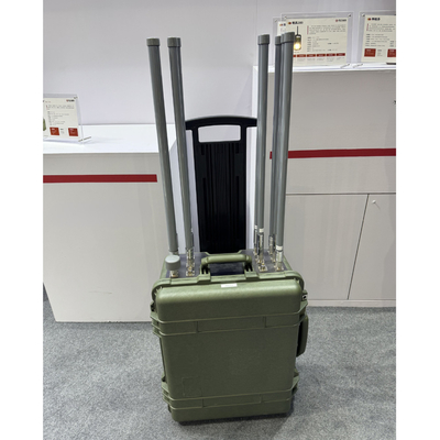 3KM Anti FPV Backpack Drone Jammer 1.5GHz 2.4GHz 5.8GHz Portable Frekuensi Jammer
