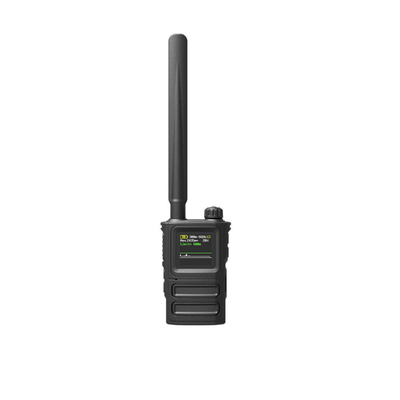 2500m 2.5KM Anti Drone Deteksi 300M-6GHz Handheld Drone Detektor UAV
