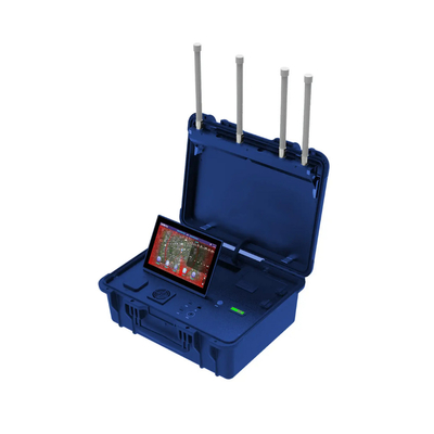 3000m-6000m IP66 Portable Drone Detector 16GB Link Command Platform Sistem