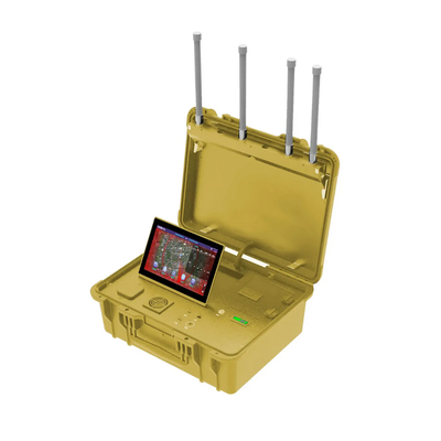 Kendaraan Dalam Mobil Portable Drone Detector Full Frequency Band Deteksi Drone
