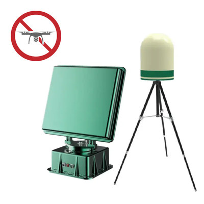 Sistem Deteksi Radar 360 Semua Cuaca Sistem Counter Drone UAV FPV Solusi Pertahanan