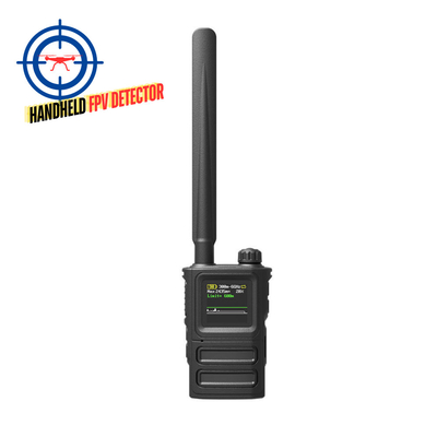 All Band Drone Detection Portable FPV DJI Handheld Drone Detector UAV 15 jam baterai