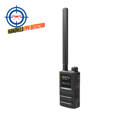 1-1.5KM Jarak Panjang FPV Portable DJI Drone Detection Handheld Drone Detector UAV