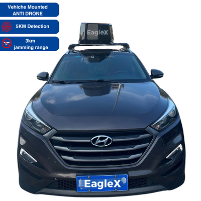 In-Car Anti FPV Vehicle-mounted Drone Jammer Perangkat Untuk Pertahanan Pembunuh Blocker