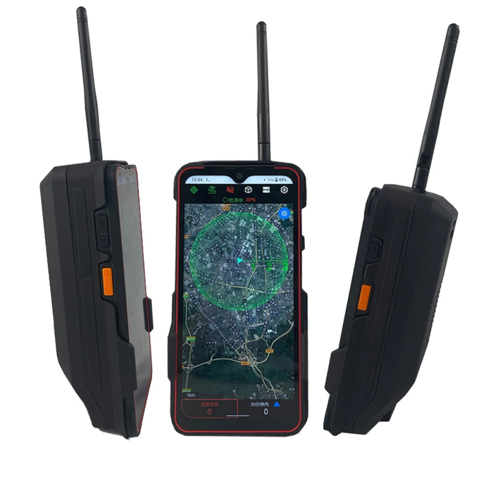 6in Screen Portable Drone Detector 2.4GHz 5.8GHz Drone Sinyal Scrambler 0