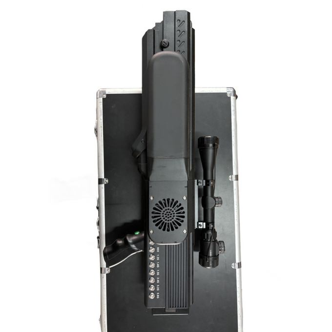 Anti FPV Drone Jammer Gun 1.5KM High Power Broadband Long Range Interferensi 0