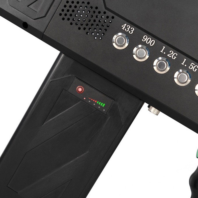1000m-2000m Handheld Anti Drone System 6 Band 6CH 300W Portable Drone Jammer 0