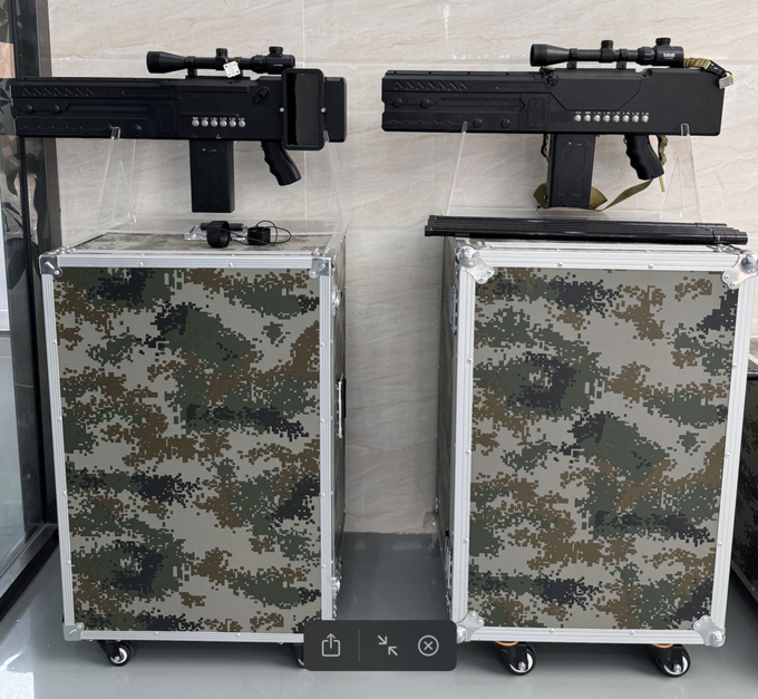 Pistol Jammer Kamuflase 2000m Anti FPV Jammer UAV Pistol Jammer Portable 1