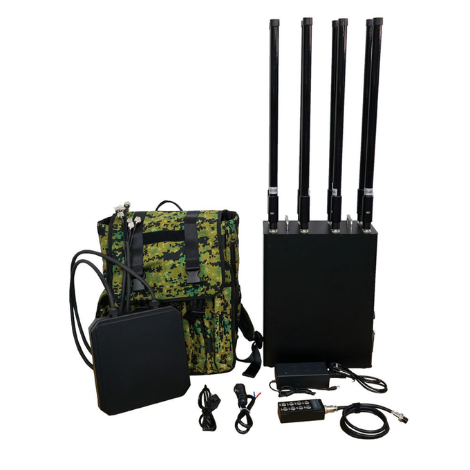 2000M Portable Signal Jammers FPV RF Amplifier Backpack Handheld GPS Blocker 0