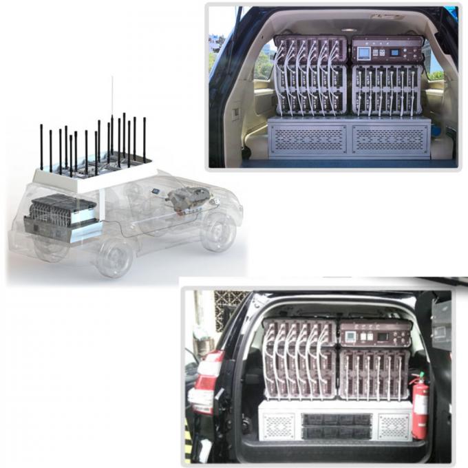 Modifikasi SUV Anti Drone Signal Jammer Kendaraan Full Frequency Drone Signal Scrambler 0