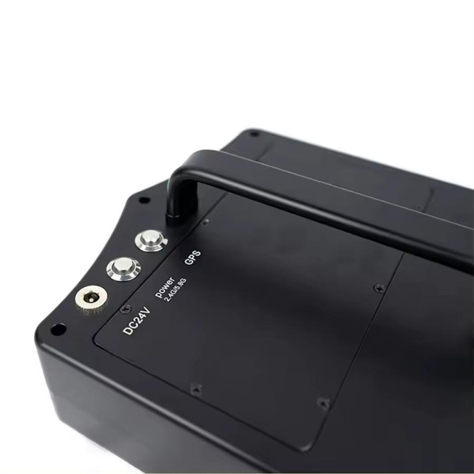 2.4Ghz 5.8Ghz DJI Drone Jammer 1000m-2000m Portable Anti Drone Jammer Perangkat 0