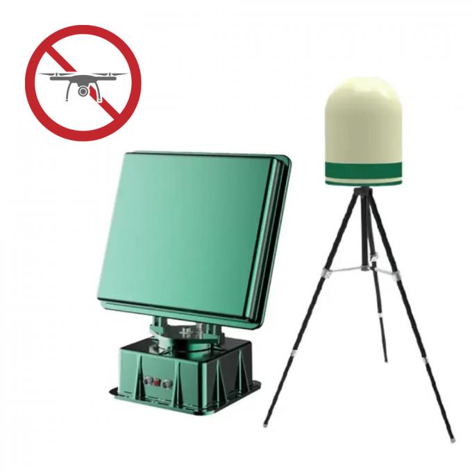 Sistem Deteksi Radar 360 Semua Cuaca Sistem Counter Drone UAV FPV Solusi Pertahanan 0