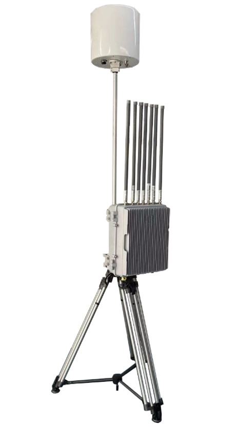 5.8GHz Sistem Deteksi Drone Anti Drone Counter UAS Solusi Drone Jamming Equipment 0