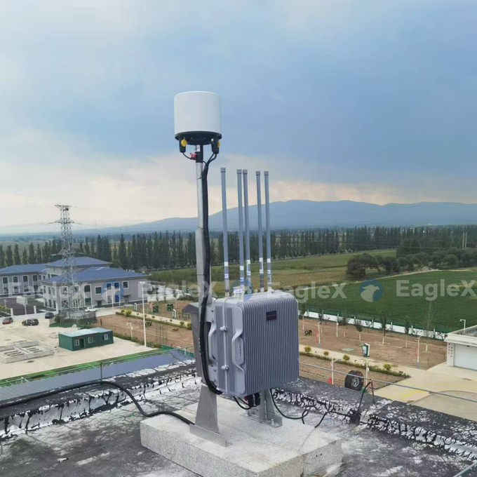 Outdoor Airport Prison Drone Defense System Anti Drone Fixed FPV Drone Jammer Detection Detektor UAV 0