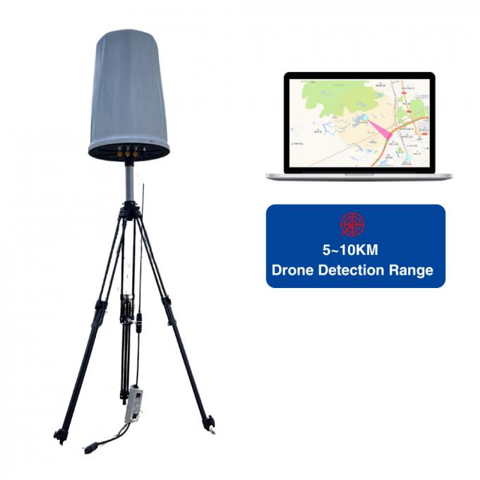 DJI Drone Signal Detection Detector Outdoor Airport Penjara Pertahanan FPV Deteksi Penembakan 0