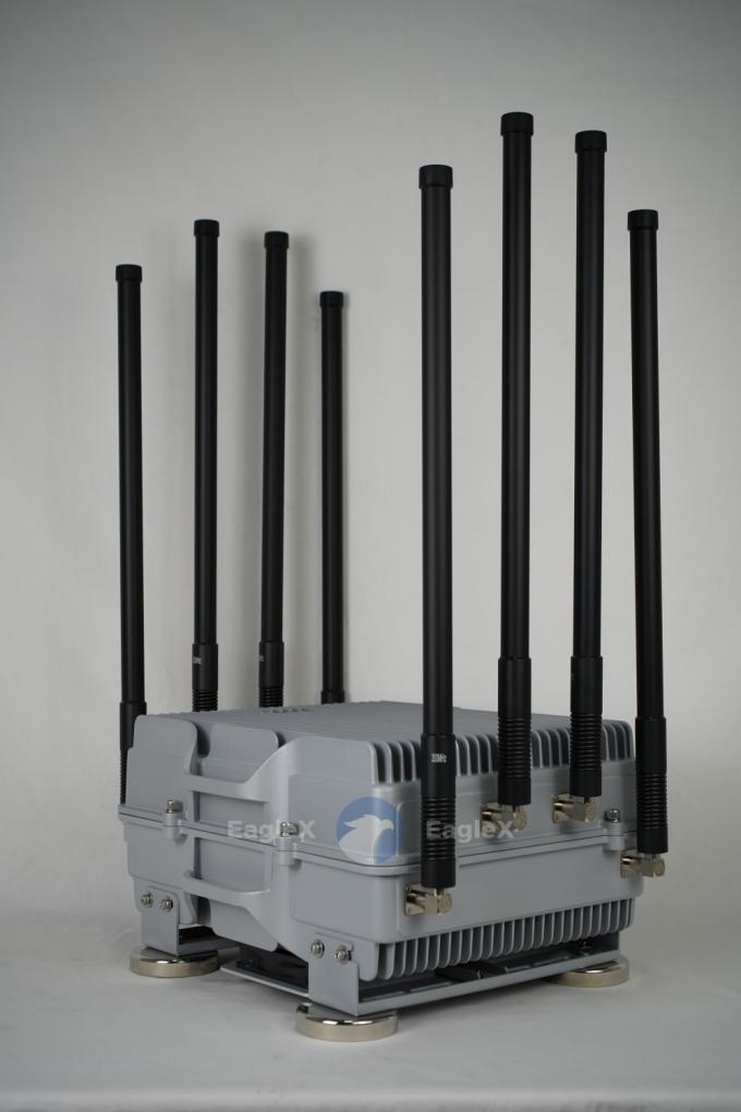 500-1500m Range Vehicle-mounted Magnetic Drone Signal Jammer untuk Pertahanan Anti-FPV 1