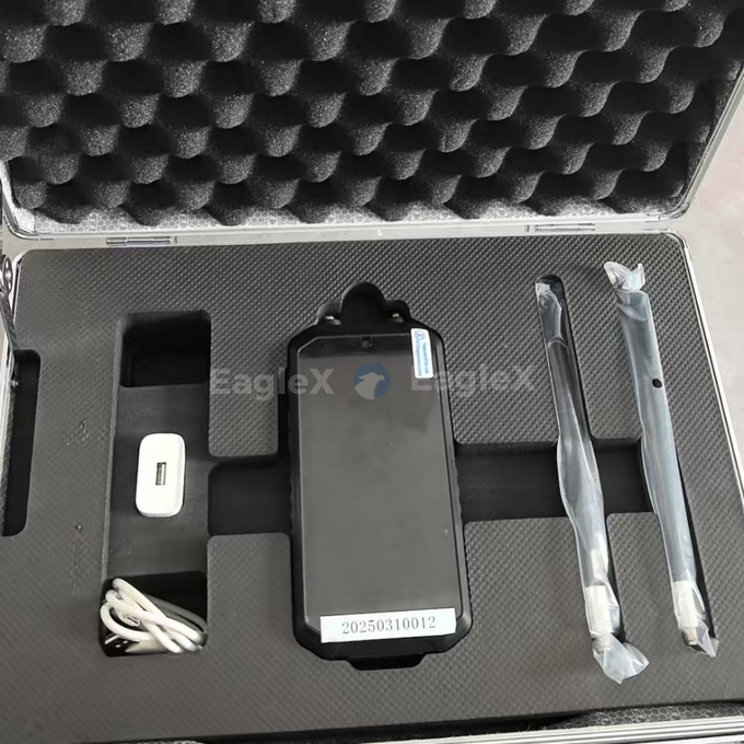 FPV Handheld Drone Detector 4KM 4000M Jarak Panjang Mobile Portable DJI UAV AUTEL Deteksi Detektor Pasif De Drones 1